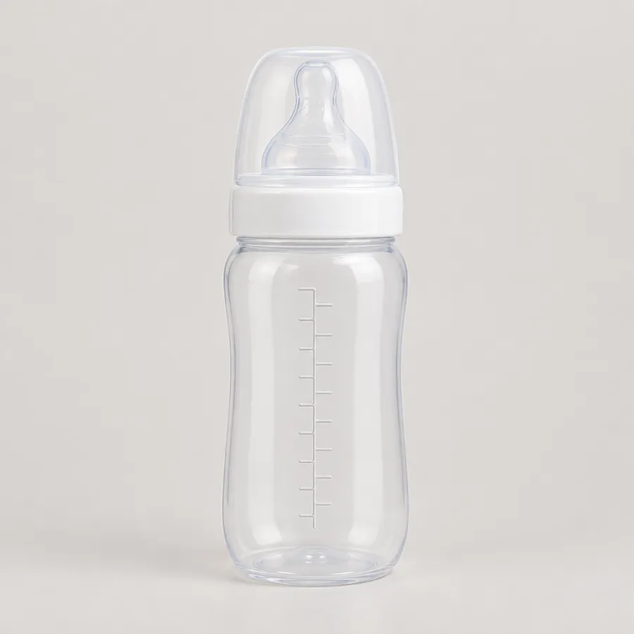 Tara Tots Feeding Bottle, 240 ml, Clear