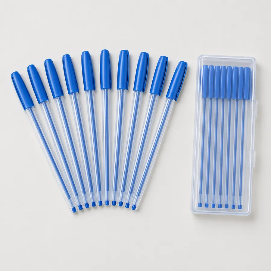 Kolomkar 10-Pack 0.7 mm Blue Gel Pens